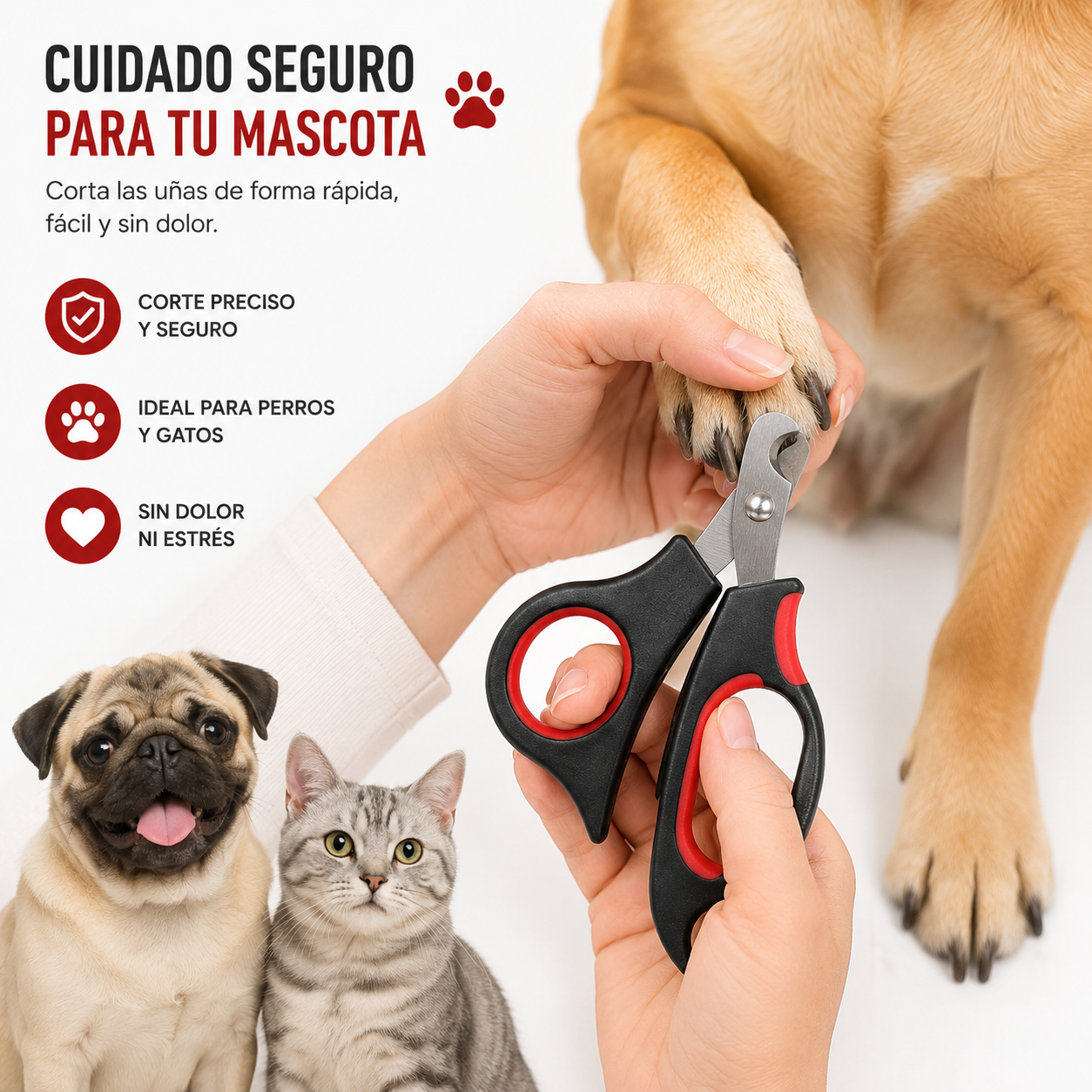 Cortador De Uñas Grande Para Mascotas