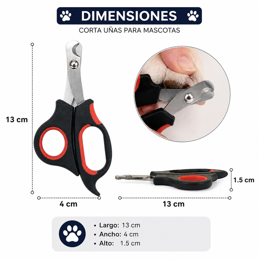 Cortador De Uñas Grande Para Mascotas