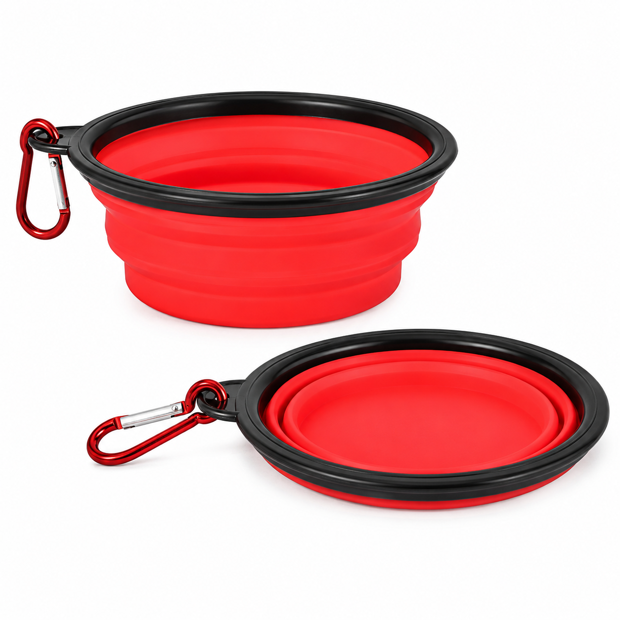 Tazón Plegable Grande 550ml Para Mascota