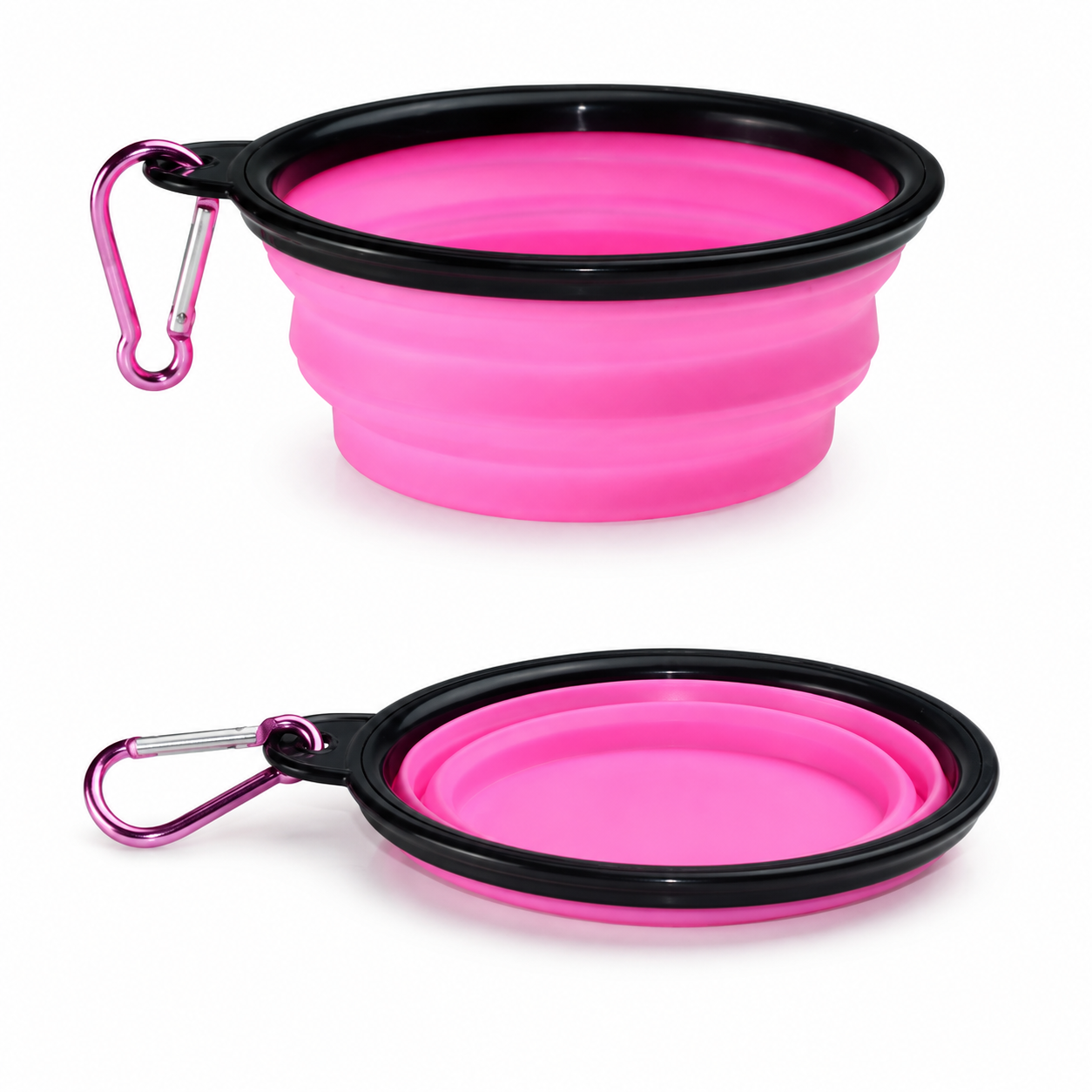 Tazón Plegable Grande 550ml Para Mascota