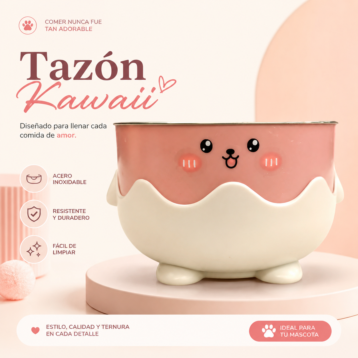 Tazón Chico Para Mascota