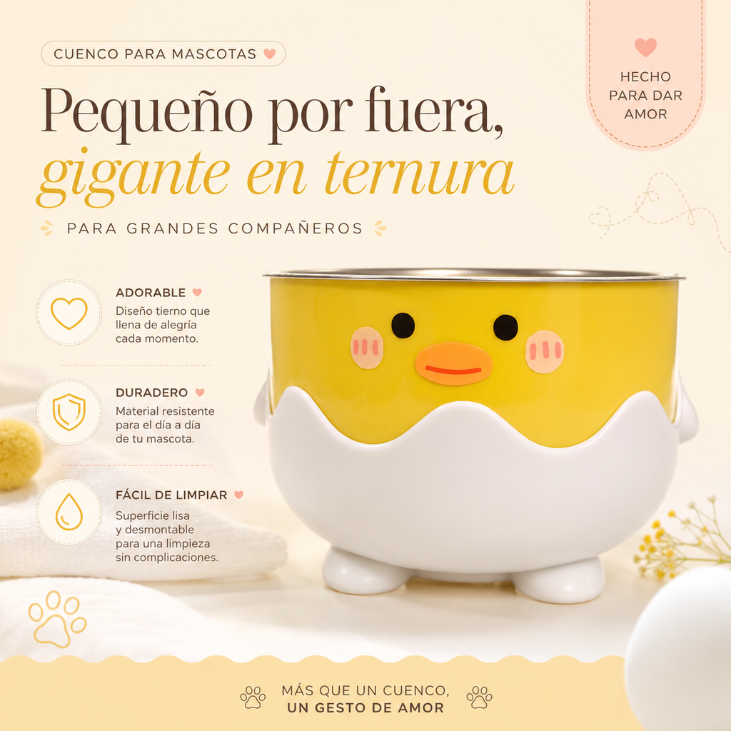 Tazón Chico Para Mascota