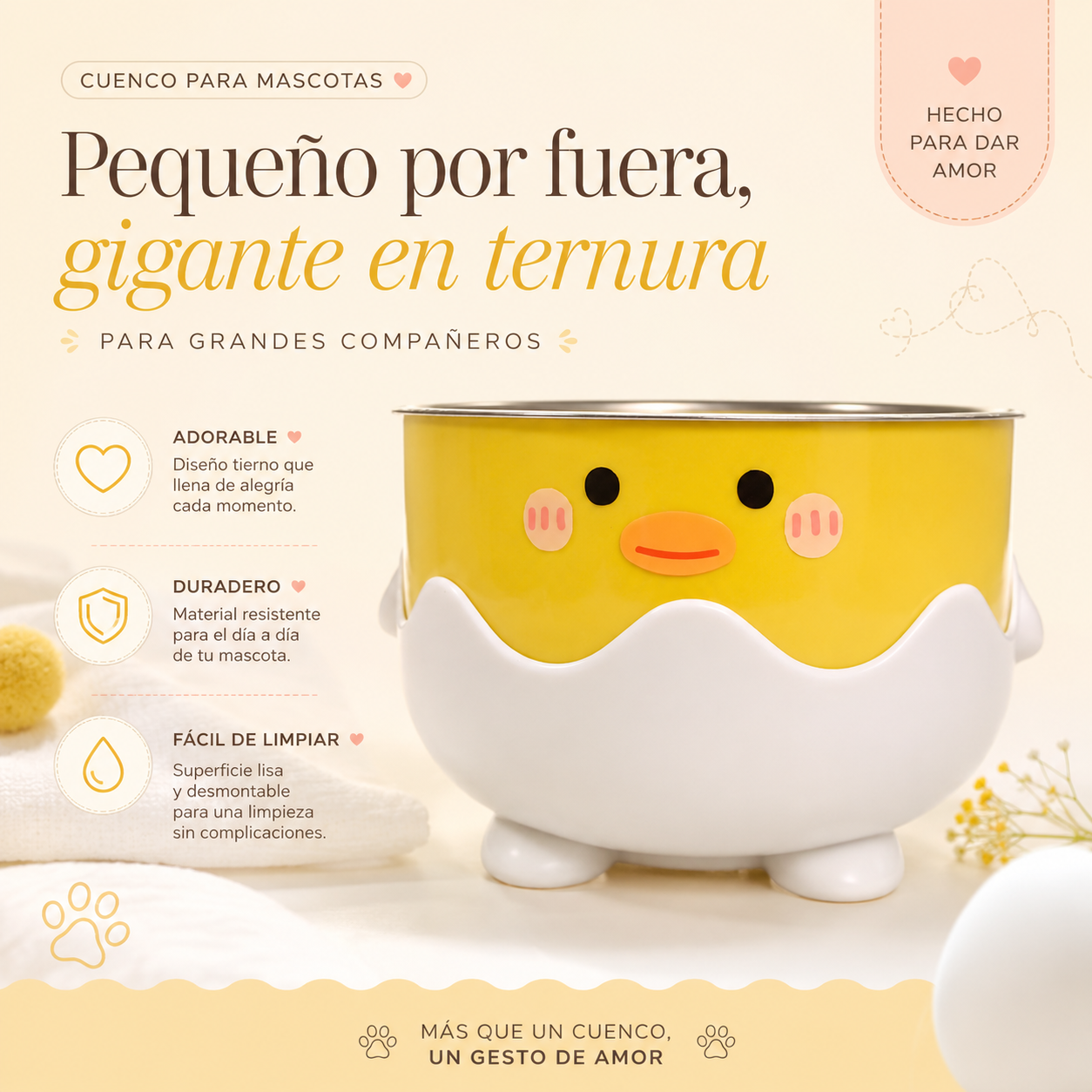 Tazón Chico Para Mascota