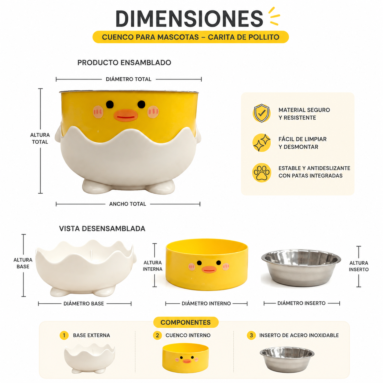 Tazón Chico Para Mascota