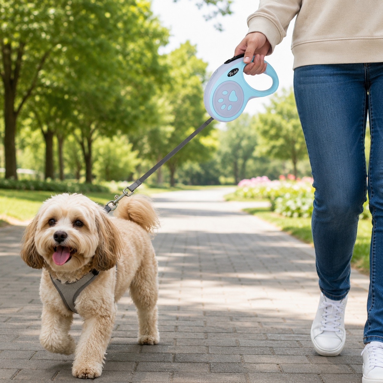 Correa Retráctil de 5 metros Para Mascota