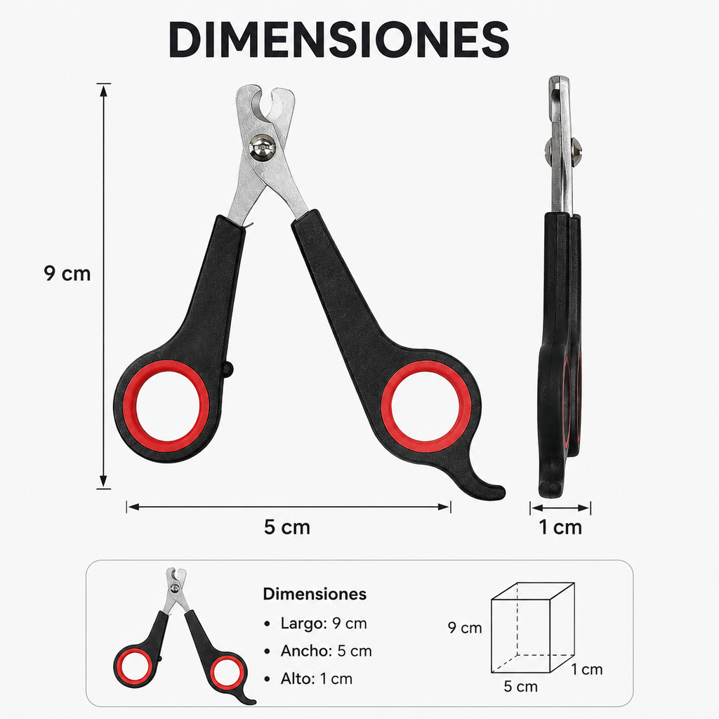 Corta Uñas Chico Para Mascotas