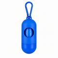 Dispensador De Rollo Diseño "Pildora" + 1 Rollo De Bolsas Para Mascota